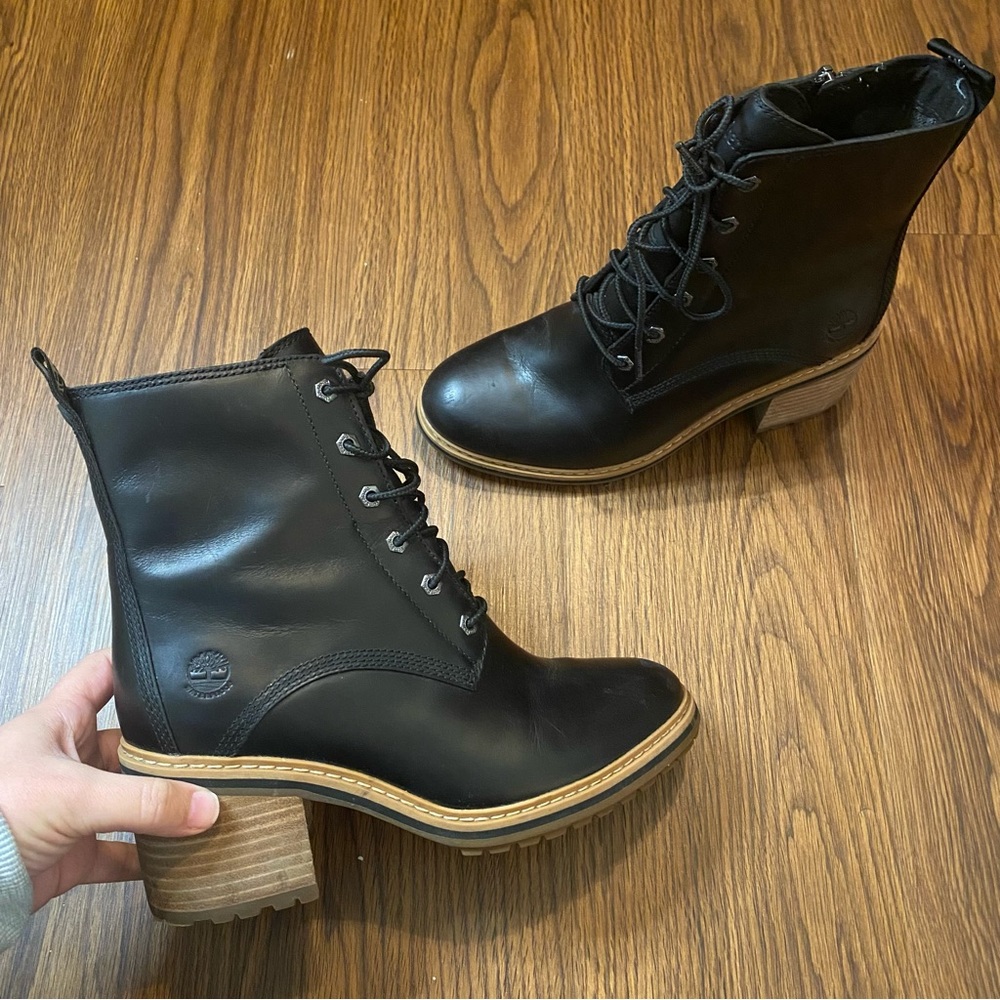 Timberland Women's Sienna Waterproof Block-Heel Booties